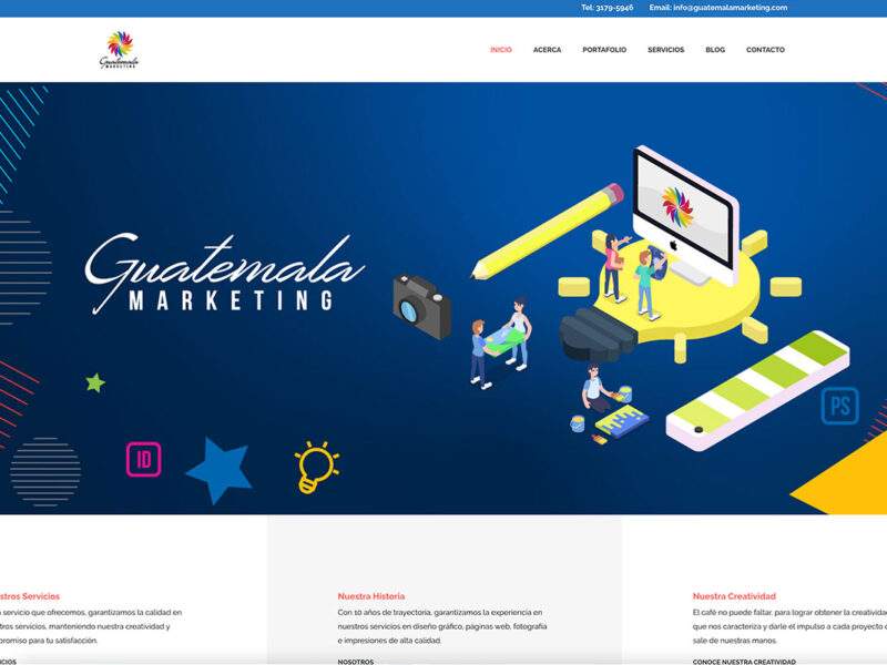 Guatemala Marketing pagina web digital home