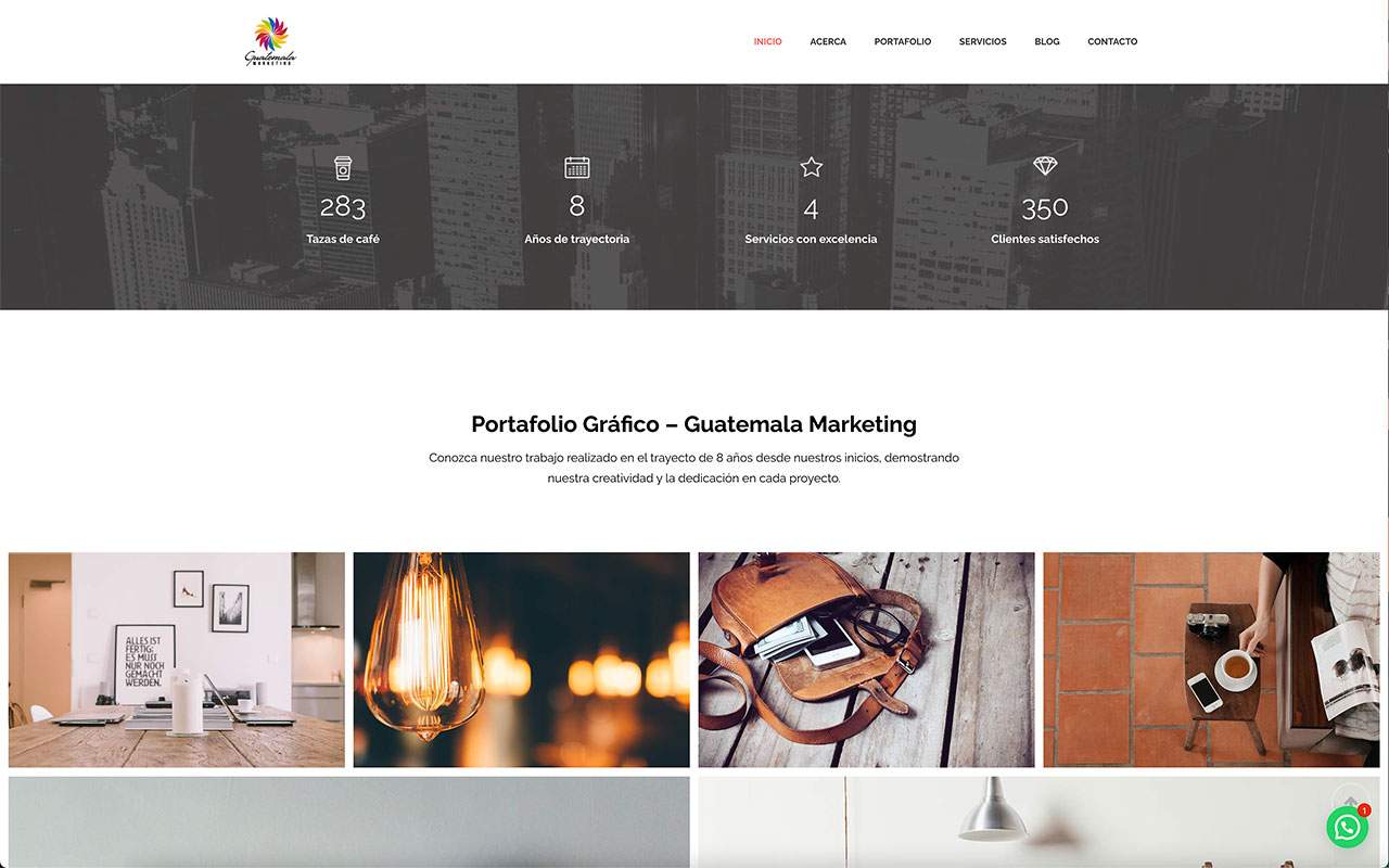 Guatemala Marketing pagina web digital home 