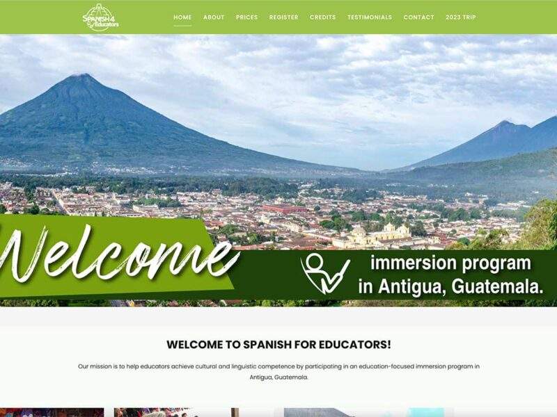 Spanish  Educators Guatemala Marketing pagina web diseno grafico digital estudents teachers espanol
