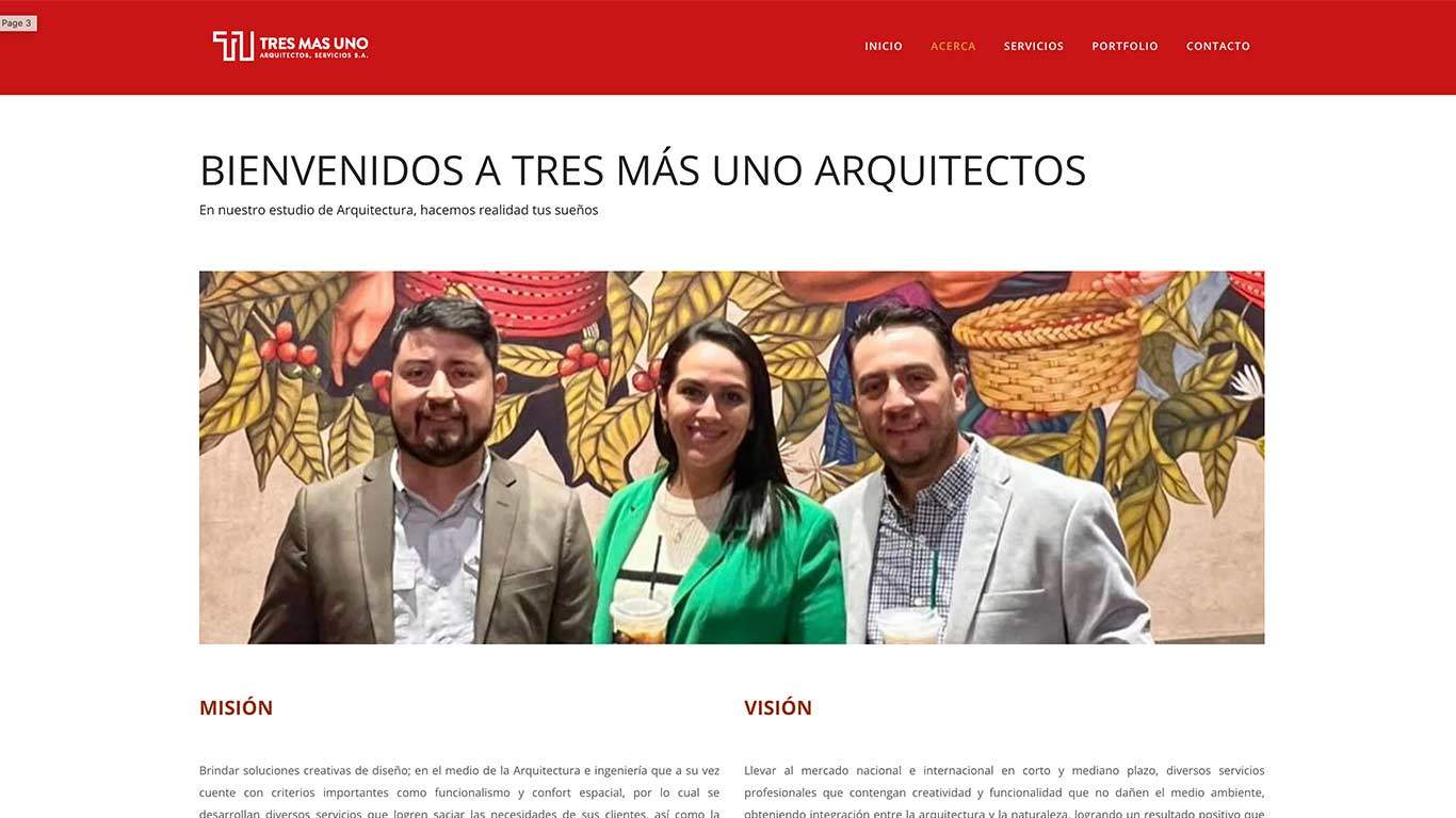 pagina web guatemala marketing arquitectos estudio arquitectura publicidad wordpress